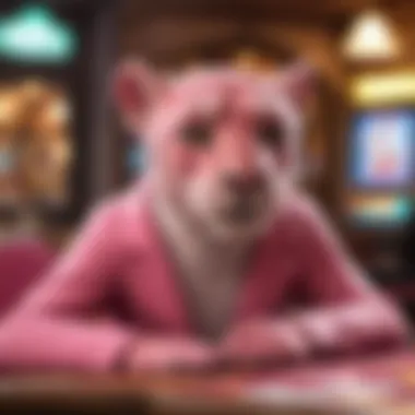 Unique Features of Pink Panther Slot Illustration showcasing the unique features of the Pink Panther slot
