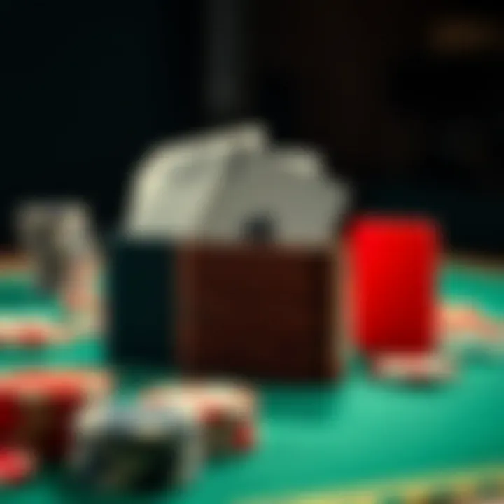 Diverse Materials for Poker Card Holders Variety of poker card holders made from different materials