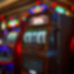 An intricate vintage slot machine showcasing the evolution of casino gaming