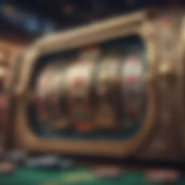 Captivating Visuals of Slot Action Dynamic graphics showcasing the excitement of slot gameplay