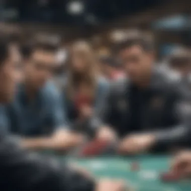 Community engagement features within the WSOP Android app