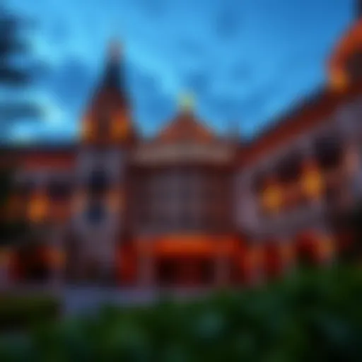 Grand Architecture of Turning Stone Casino Exterior view of Turning Stone Casino showcasing its grand architecture