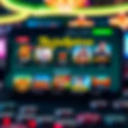 User interface of TwinSpires Casino App showcasing various games