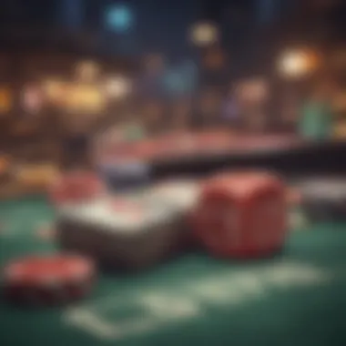 Gambling Bonuses Overview Abstract representation of bonuses in gambling