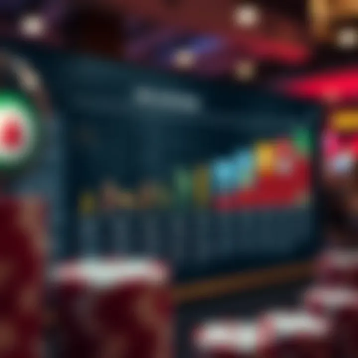 A chart depicting the evolution of online gambling technologies