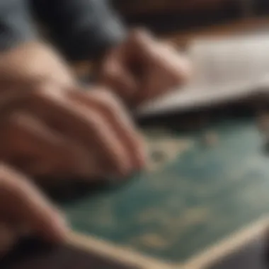 Crafting Winning Betting Strategies A person analyzing betting strategies on paper