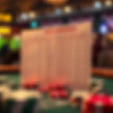 Risk Assessment in Betting A risk assessment chart for betting scenarios