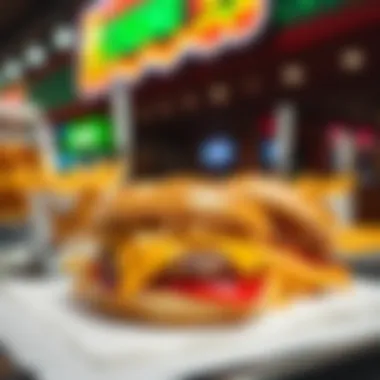 Delicious fast food items served at Graton Casino food court