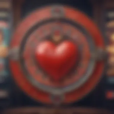 User Interface of Heart of Vegas Detailed interface of Heart of Vegas free slots game
