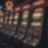 Symbolic representation of virtual slot machines