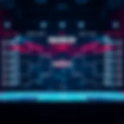 Exciting March Madness Bracket Display