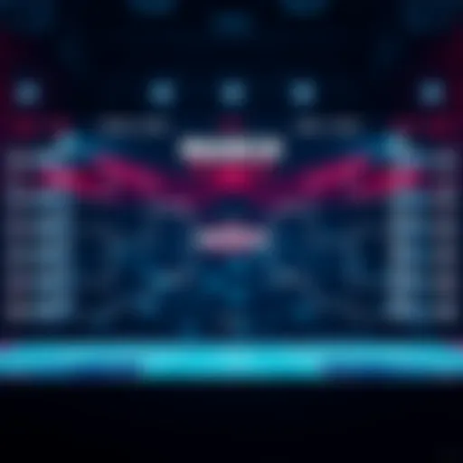 Exciting March Madness Bracket Display