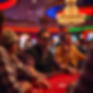 Loyalty and Engagement in Celebration Loyal patrons participating in Jamul Casino's birthday celebration