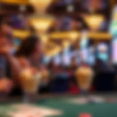 Delightful Treats for Casino Patrons Patrons enjoying treats during Jamul Casino's birthday event