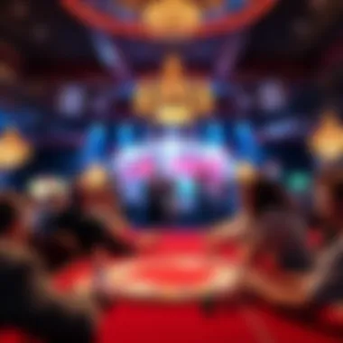 The Thrill of Live Entertainment in Las Vegas A lively performance scene capturing the essence of Las Vegas entertainment