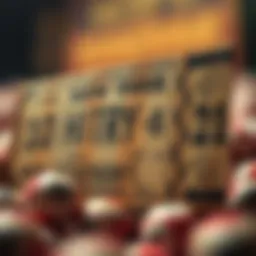 A historical lottery ticket from New York showcasing its evolution