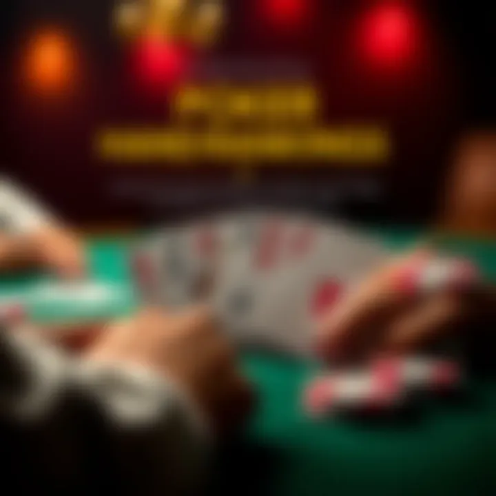 Visual representation of poker hand rankings