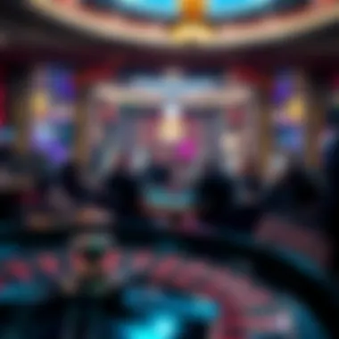 Psychological Influence in Casino Settings Casino environment highlighting the psychological aspects of gambling