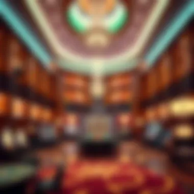 Luxurious Ambiance at Sandia Casino Hotel Luxurious ambiance of Sandia Casino Hotel lobby