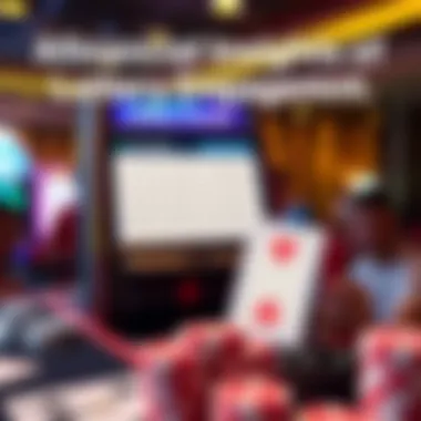 Infographic displaying financial insights related to lottery play