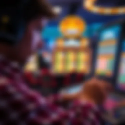 User engaging with the West Virginia Lottery Ticket Checker interface