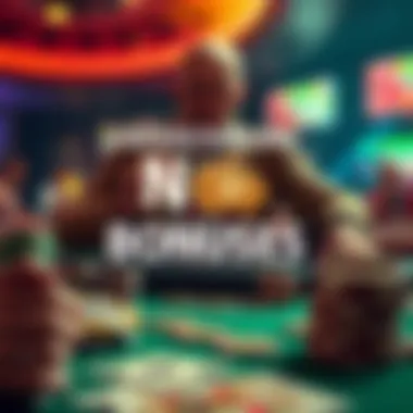 Visual representation of no deposit bonus mechanics