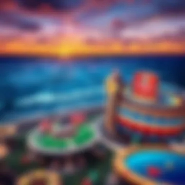 Ocean Casino Scenic View Scenic view of Ocean Casino with ocean backdrop