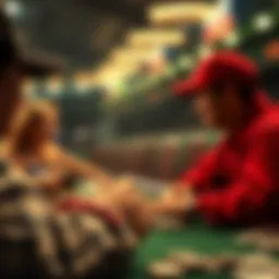 Visual representation of pari mutuel betting mechanics and flow