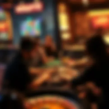 Engaged players immersed in an online roulette environment