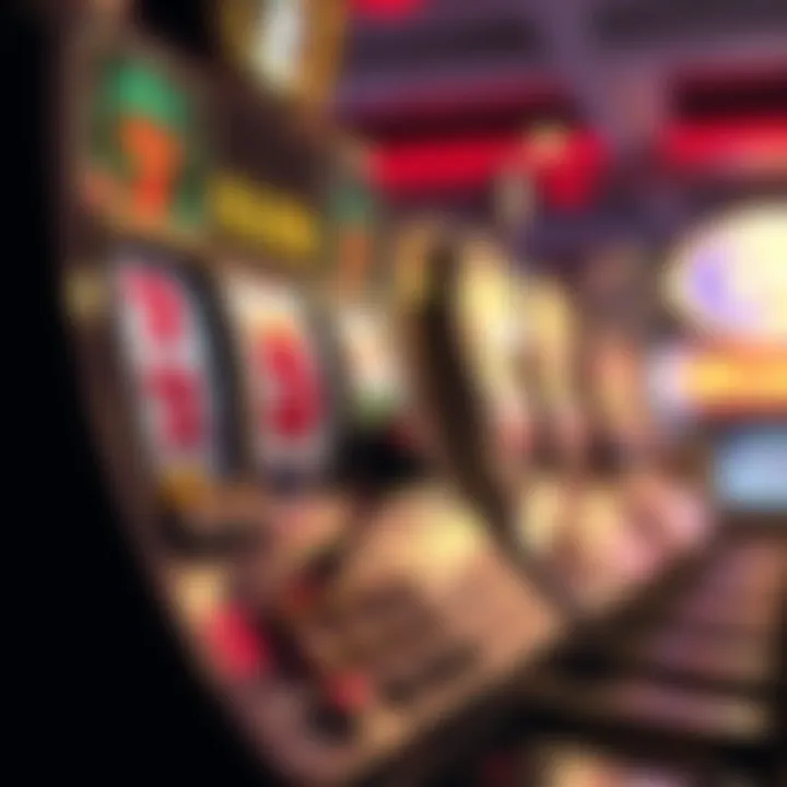 Eye-catching display of a player winning big on a slot machine