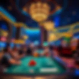 Luxurious gaming environment at Resorts World Las Vegas