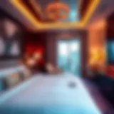 Luxurious suite at Rio Suites and Casino showcasing modern design