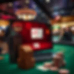 A secure online casino interface showcasing blackjack