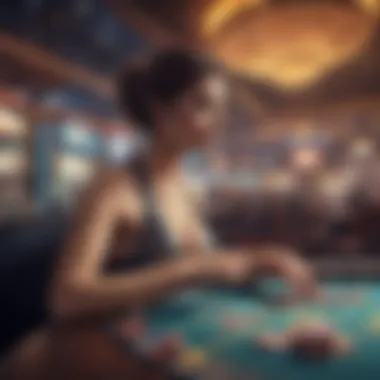 User engaging with Stardust Casino platform