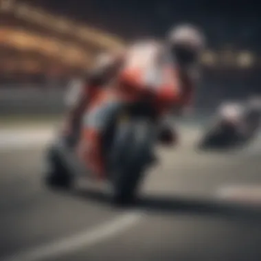 Analyzing Betting Trends Graph displaying MotoGP betting trends and statistics