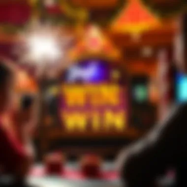 Joyful Win Celebration Celebratory win screen in Sweet Bonanza Xmas