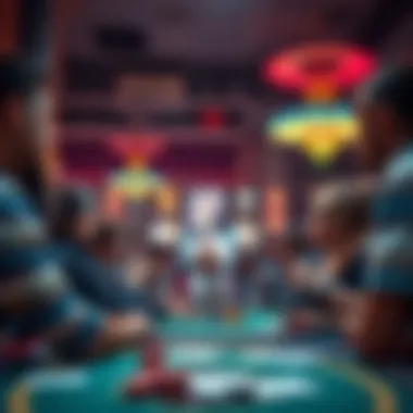 Building Community Among Casino Enthusiasts A vibrant online community of casino enthusiasts engaging on social media.