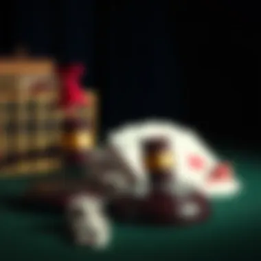 Legal Framework Surrounding Online Poker Law books and gavel representing legal analysis