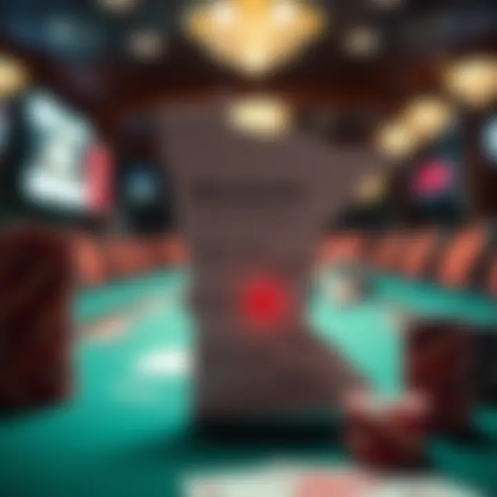 Map of Minnesota highlighting gambling regulations