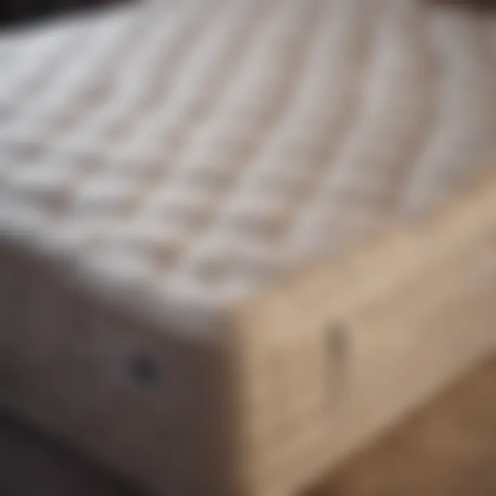 Illustration of a luxurious mattress symbolizing the mattress industry.