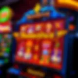 Vibrant depiction of the Thunderstruck slot machine game interface