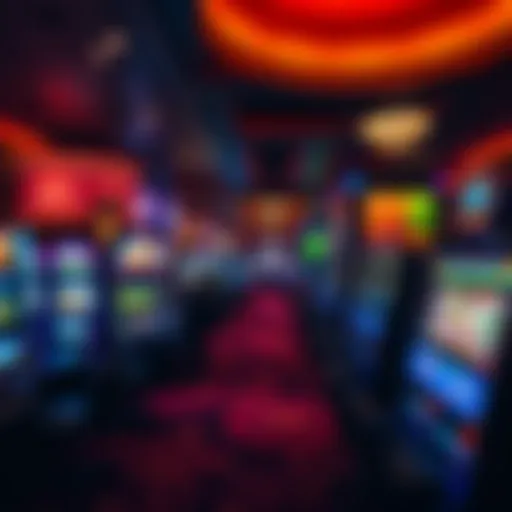 A captivating view of Thunder Valley Casino featuring the vibrant slots area