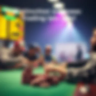 Distinctions Between Traditional and Pari Mutuel Betting A conceptual image illustrating the comparison between traditional and pari mutuel betting