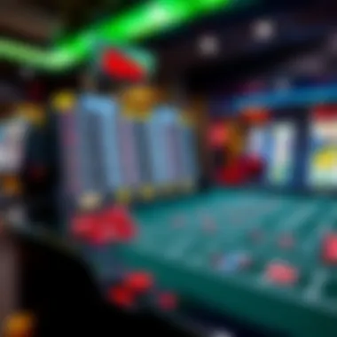 Craps game interface on a digital platform