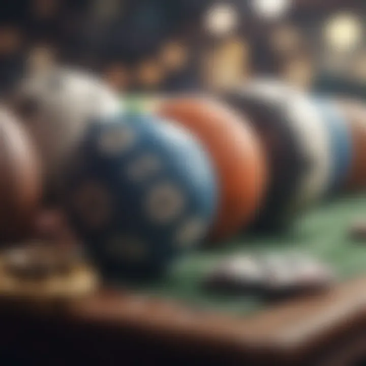 Visual representation of different betting types