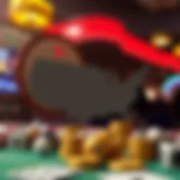 Visual representation of state-specific lottery tax rates