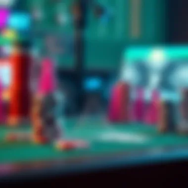 Visual representation of probability distributions in gaming contexts