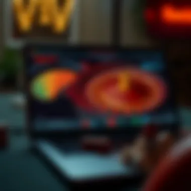 Navigating Online Roulette Platforms Online Roulette Interface on a Laptop