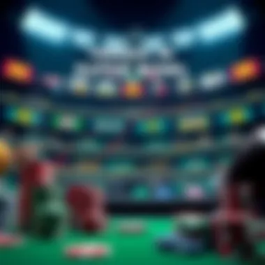 Trends in Super Bowl LVI Betting Odds A detailed chart showcasing Super Bowl LVI betting odds trends