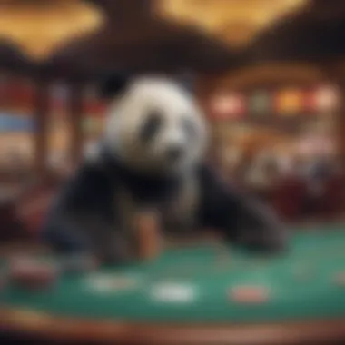 A visual representation of the technology behind Wild Panda Casino's gaming platform.